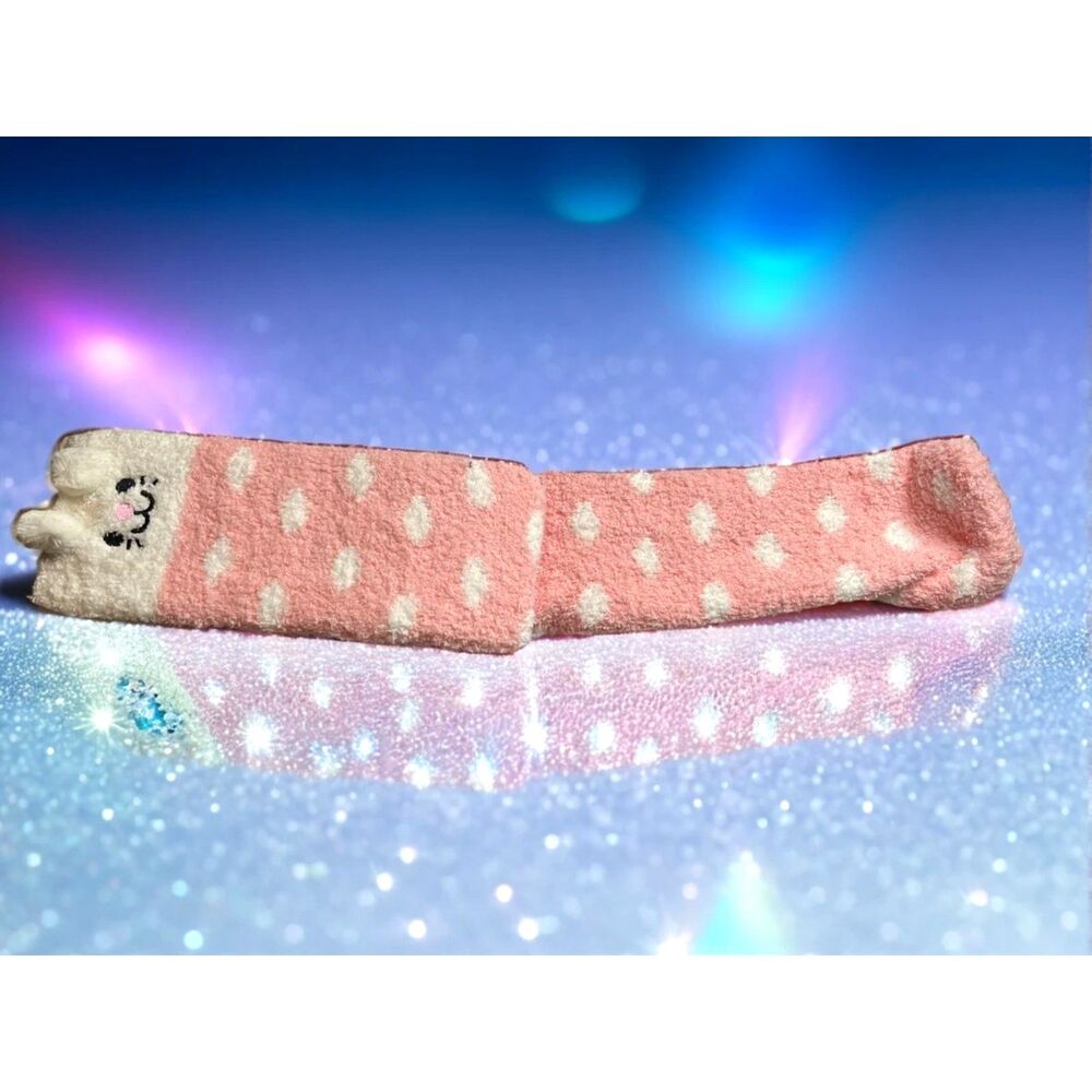 Super Cute Soft Plush Adorable Animal Theme Long Socks NWOT Deadstock - Picture 3 of 8